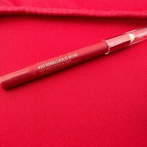 New Estée Lauder Double Wear 24H Lip Liner; 420 Rebellious Rose Color, .028 OZ